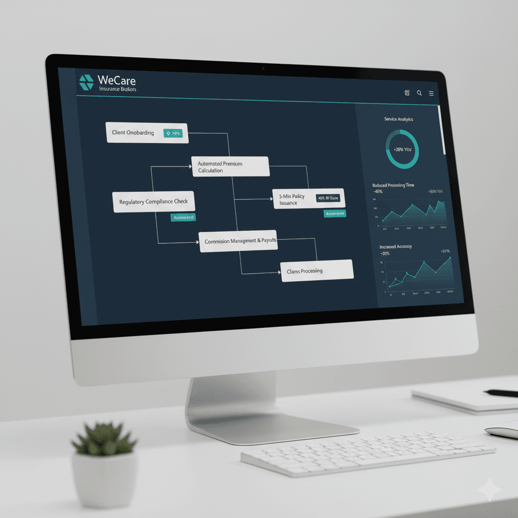 WeCare: Custom Insurance Brokerage Solution
